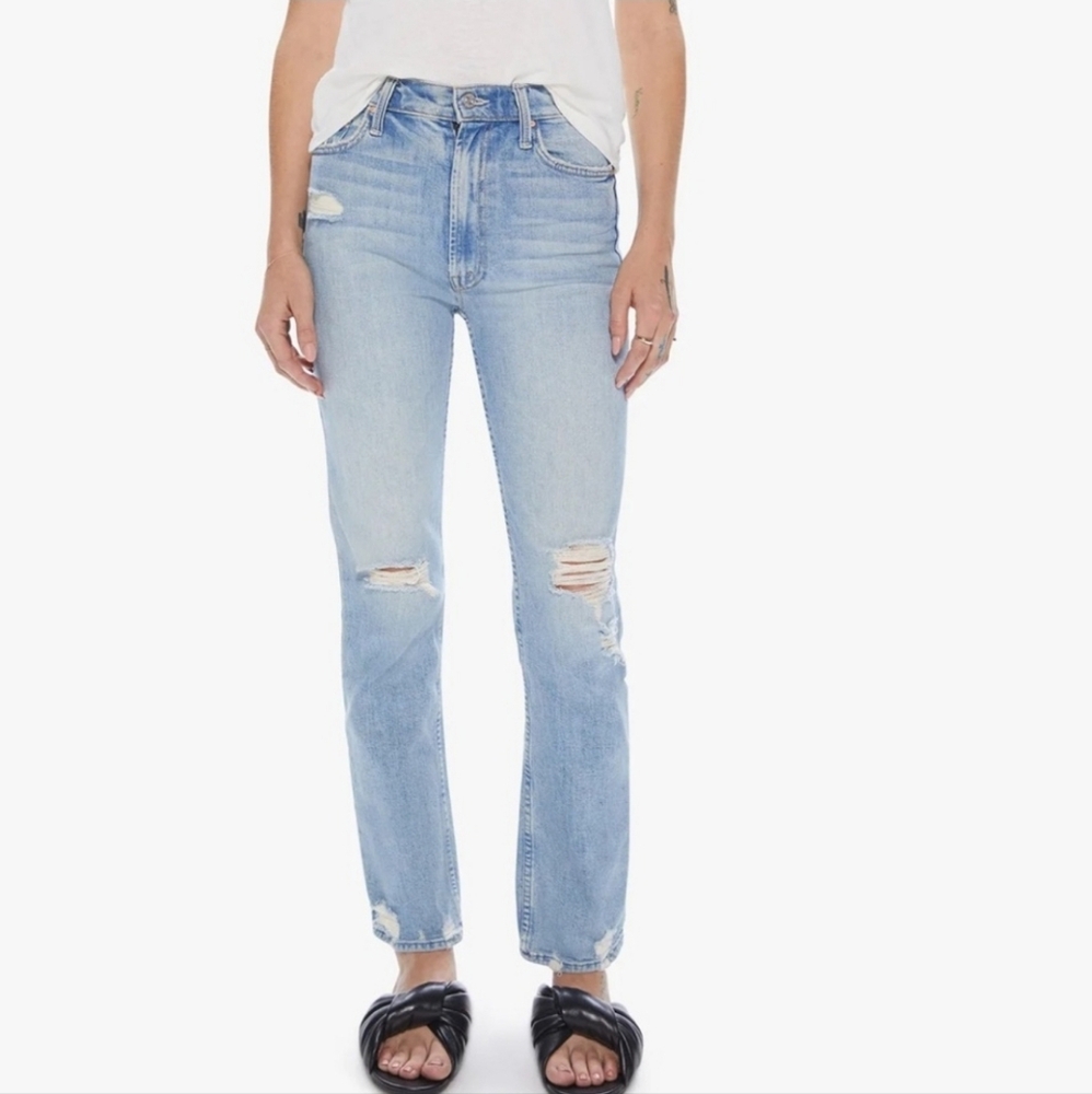 MOTHER NWT High Waisted Rider Skimp Wash: The Confession Trendy Stylish Size 31